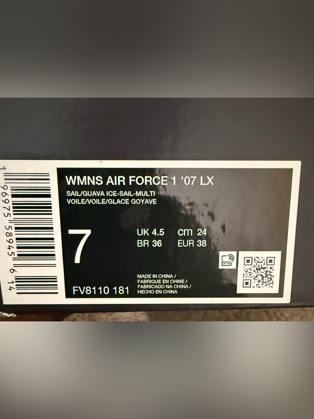 Nike Air Force 1 '07 LX 'Mini Swoosh - Picture 5 of 6